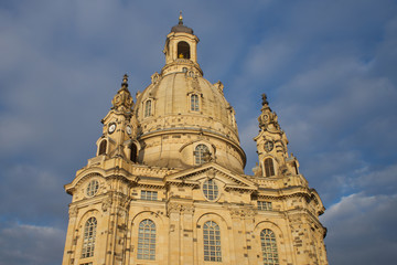 Fototapeta na wymiar Frauenkirche Dresden Church Evangelic Germany