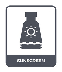 sunscreen icon vector