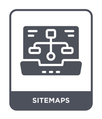 sitemaps icon vector