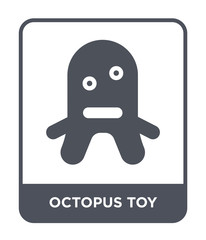 octopus toy icon vector
