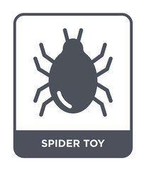 spider toy icon vector