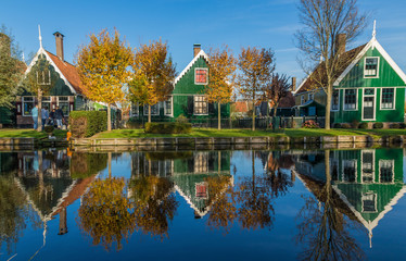 Zaanse Schans, Netherlands - considered a real open air museum, Zaanse Schans presents a collection of well-preserved historic windmills and houses