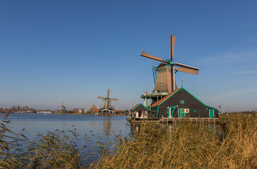Zaanse Schans, Netherlands - considered a real open air museum, Zaanse Schans presents a collection of well-preserved historic windmills and houses