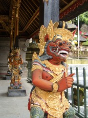 Barong Figure, Bali Temple