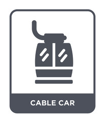 cable car icon vector
