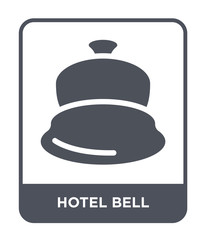 hotel bell icon vector
