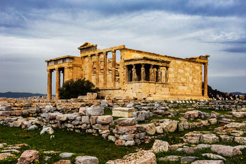 Obraz premium Eretteo - Acropoli - Atene