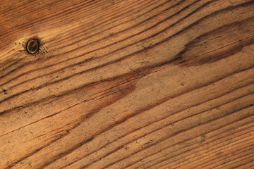 Старая деревянная коричневая доска.