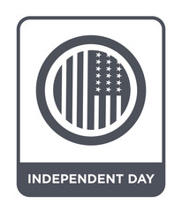 independent day icon vector