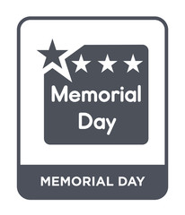 memorial day icon vector