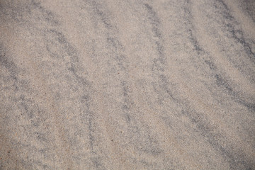 Fototapeta na wymiar Sand texture, black strands mixed into sand