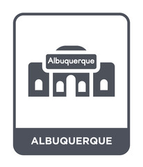 albuquerque icon vector