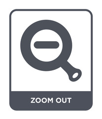 zoom out icon vector