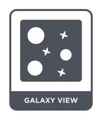 galaxy view icon vector