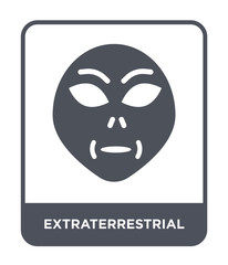 extraterrestrial icon vector