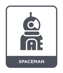 spaceman icon vector