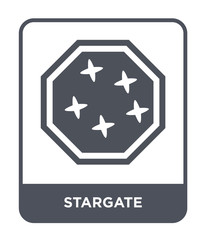 stargate icon vector