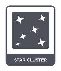 star cluster icon vector