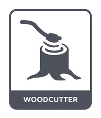 woodcutter icon vector