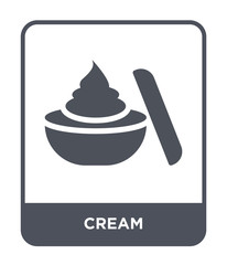 cream icon vector
