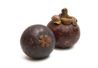 mangosteen isolated