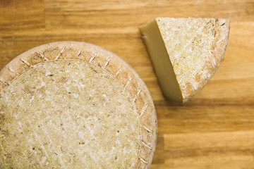Traditional Auvergne cheese