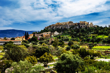 Fototapeta na wymiar Acropoli - Atene