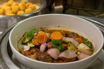 A beef stew