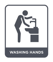 washing hands icon vector