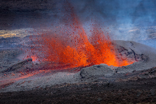 Volcan - Cratère Rivals - Piton de Bert