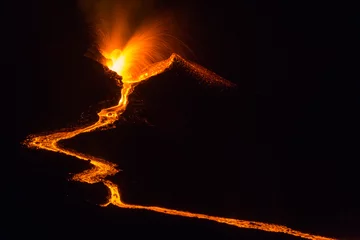 Deurstickers Volcan - Cratère Rivals - Piton de Bert © Rodolphe GODIN