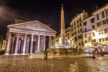 Fototapeta na wymiar Pantheon, Rome, Italy