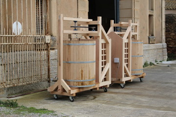 cuve en bois