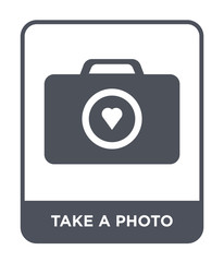 take a photo icon vector