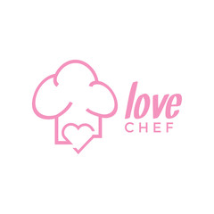 Love chef logo design inspiration