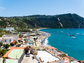 Italien, Kampanien, Golf von Neapel, Neapel, Insel Ischia, Forio, Strand von Forio