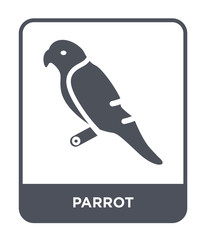 parrot icon vector