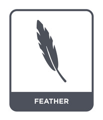 feather icon vector