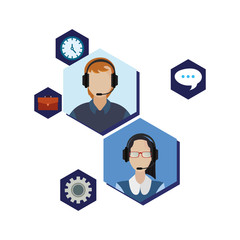 people call center service support