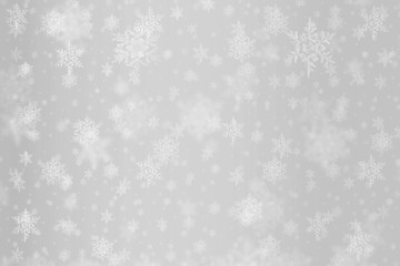 Abstract background with snowflakes