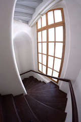 Staircase leading to the belfry of the Great Bell Tower 