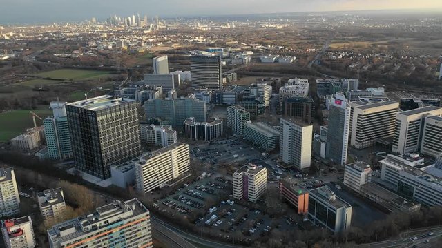 Eschborn aus der Luft