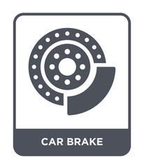 car brake icon vector