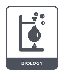 biology icon vector
