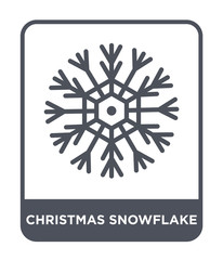 christmas snowflake icon vector