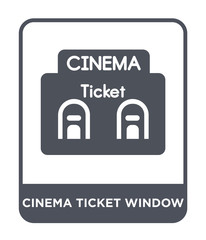 cinema ticket window icon vector