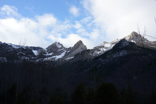 Ordesa Monte Perdido. National Park in Huesca, Spain