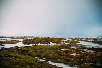 moody weather in iceland