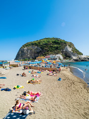 Bay of Sant'Angelo, Forio, Ischia island, Naples, Gulf of Naples, Campania, Italy