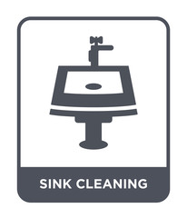sink cleanin icon vector